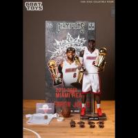 予約 Goat Toys LeBron James Miami Heat 2012-2013 1/6 アクションフィギュア 豪華版 BR308074D