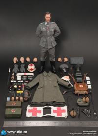 予約 DID  WWII German Medic Officer Candidate Gregor  1/6  アクションフィギュア  D80183