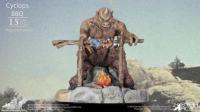 予約 STAR ACE Toys Ray Harryhausen The 7th Voyage of Sinbad Cyclops with Roast Base Diorama 1/8 スタチュー SA8036