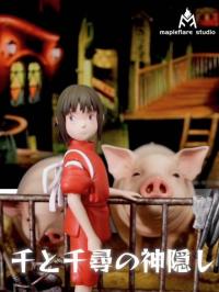 予約 Mapleflare Chihiro and Her Parents スタチュー DX45463G