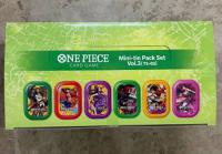 2026 One Piece Mini Tin Pack Vol 3 TS-03 Asia Limited Set Of 12 Tins Sealed NEW