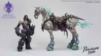 予約  ABYSS KNIGHT & PEMCVFLAME STUDIO 1/12   Horse アクションフィギュア  AD-008