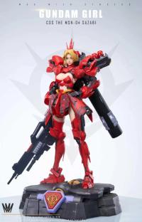 予約 Max Milk Studio 1/4 Gundam Girl  Sazabi Cos Ver.  1/6 スタチュー MSN-04