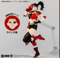 海洋堂 アメイジング ヤマグチ ジャスティス・リーグ ハーレイ・クイン アクションフィギュア 再販特典ウインク顔付 SB78987A