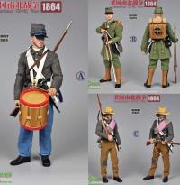 予約 QORANGE QOTOYS 1/6 American Civil War  アクションフィギュア   QOM-1056