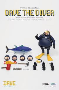 予約 Beautiful Chemistry × MINTROCKET 1/12 DAVE THE DIVER アクション フィギュア BR31536G
