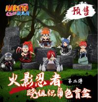 NARUTO -ナルト- 疾風伝  暁  第2弾 ブラインドボックス 1box 6体 MH6586B
