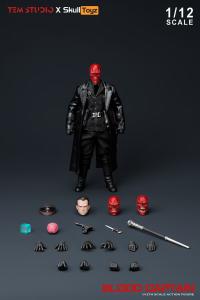予約 TEM STUDIO x Skull Toyz   Blood Captain   1/12 アクションフィギュア  TEMS007