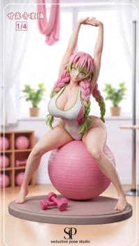 予約 Seductive Pose Studio 1/4  Kanroji Yoga Fitness Ver スタチュー DX677852R
