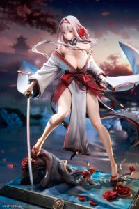 予約 Hobby·sakura 勝利の女神：NIKKE 紅蓮：ブラックシャドウ  1/4 フィギュア 豪華版 タペストリー付き  SB7555D