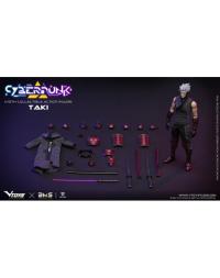 予約 VTOYS 1/12 Scale Cyberpunk Samurai The Crimson Dawn of the Blade アクションフィギュア VSD012