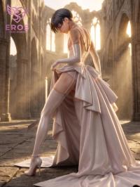 予約 EROS Studio 1/6 Levi Ackerman Wedding Dress スタチュー DX84320F
