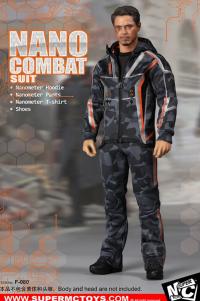SUPERMCToys Tony Nano Combat Suit Clothes Set Figure Accessory 1/6 アクションフィギュア   服装セットだけ   素体無し  頭彫り無し F-080