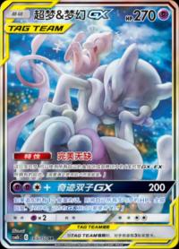 Mewtwo & Mew GX 165/150 SR   Chinese