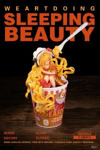 予約 WeArtDoing Noodle Fairies-Seafood Flavor  26.7cm フィギュア SB8887P
