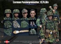 予約 UJINDOU 1/6 WW2 ドイツ軍 第12SS装甲師団「ヒトラーユーゲント」装甲擲弾兵 ノルマンディー 1944 アクションフィギュア UD9071