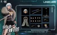 予約 Genesis Emen 1/12 Ling cage Bai yuekui 『霊籠』-白月魁 アクションフィギュア LL-BYK04