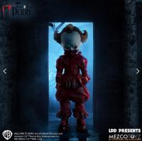 予約 Mezco Toyz LDD Presents 『IT／イット ウェルカム・トゥ・デリー "それ"が見えたら、終わり。』 ペニーワイズ アクションフィギュア   BR92542M