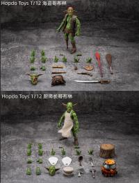 予約 HOPDO Studio Pirate Goblin&Chef Goblin 1/12 アクションフィギュア BR515771Q