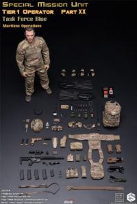 予約  Easy&Simple 1/6 特殊任務部隊（SMU）Tier 1 オペレーター Part XX「タスクフォース・ブルー 海上作戦」  アクションフィギュア 26076A