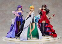 フェイト/ステイナイト セイバー  遠坂凛 間桐桜 ～15th Celebration Dress ver.～ Premium Box 1/7 フィギュア SB811812Y