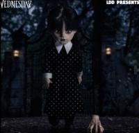 Mezco Toyz  LDD Presents Wednesday A  アクションフィギュア BR189741G