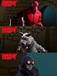 予約 Boss Fight Studio 1/12  3体セット アクションフィギュア BR45634