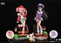 予約 ChenYu Studio 1/6 Kaname Madoka & Akemi Homura with LED スタチュー DX4980665T