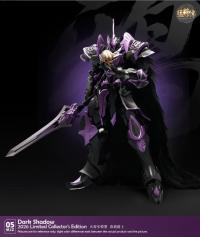 予約 火将軍HOT-GENERAL Studio 1/100  猛将伝 シリーズ ダスク・クロウ・ナイト ナイトペイント限定版 アクションフィギュア MJZ-05
