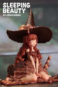 予約 WeArtDoing マレフィセント - アイスクリームの魔女 - チョコレート   28.7cm フィギュア SB65643S