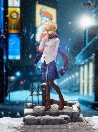 予約 Quiet Art Studio 1/6  Saber Artoria Pendragon Winter Outfit スタチュー DX41629820A