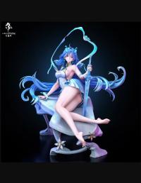 予約 Hakimi Studio 1/6 清宵Qingxiao & 心月狐Xinyuehu スタチュー DX4699521F