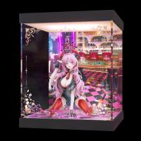 予約  黄金頭GOLDEN HEAD ブルーアーカイブ サツキ メモリアルロビーver.  1/7 専用 展示ケース ZSH489017A