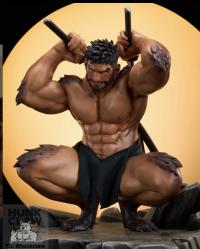 予約 HUNK CLAW Studio Wolf Blade  1/6 スタチュー DX831047C