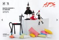 予約 Beautiful Chemistry x M.Y CHEN Zuer 1/12 Loong Dancer: Yan Yan  & Flag Bearer of the Graffiti Steed Mona & Slumber Pillow: Nesifu アクションフィギュア BC202523