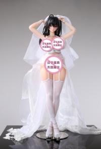 予約 YuZhaiRenXing Studio - Taihou White Wedding Dress アクションフィギュア BR4851236V