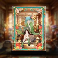 予約 FuRyu Hatsune Miku Noodle Stopper Figure -Flower Fairy Winter Cherry Green Color ver.- 専用 展示ケース ZSH8254152B
