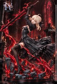 予約 NiYun Studio 1/6  Black Saber with LED スタチュー DX51669205B