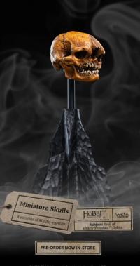予約 Weta Workshop  ホビット ゴブリンの頭骨 スタチュー  87-13-04690