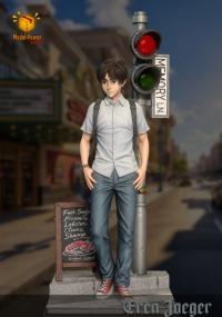 予約 Model Power Studio Junior High Eren & Armin スタチュー DX1258745W