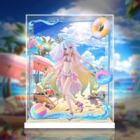 予約  FuRyu TENITOL TALL『ノーゲーム・ノーライフ』 白 水着ドレスver.  専用 展示ケース ZSH58741W