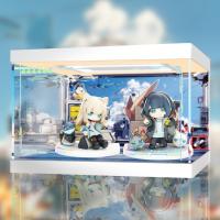予約  APEX-TOYS 终末地 Cuties系列Q版手办 管理员（女）&佩丽卡  専用 展示ケース ZSH32697085Y