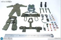 DID  F-14トムキャット パイロット 装備 衣装セット 1/6 アクションフィギュア  E60081