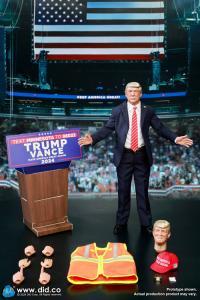 DID  ドナルド・トランプ アメリカ合衆国第47代大統領 1/6  アクションフィギュア  AP024