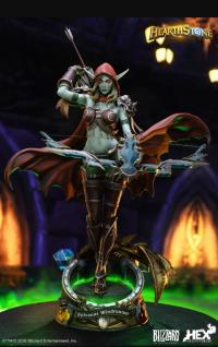 予約 HEX Collectibles × Blizzard 1/6 Hearthstone Sylvanas Windrunner with LED スタチュー DX2366804S