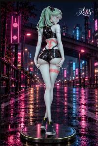 予約 LingDao Studio 1/6 Rebecca スタチュー DX261887F