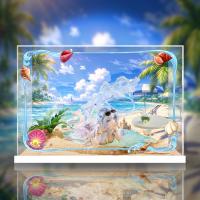 予約  VKEND デュエットナイトアビス「フーシュ-心濯ぐ白波」 1/7 専用 展示ケース ZSH655184G