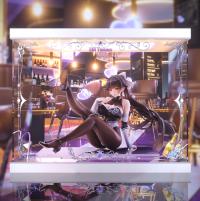 予約  Mimeyoi アズールレーン 高雄 魅惑のフルドライブVer. 1/4 専用 展示ケース ZSH984723G