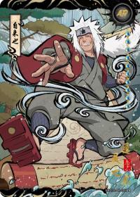 KAYOU CCG NARUTO Chapter of Formation Wave 8 Jiraiya NRZ08-AR-006 NM