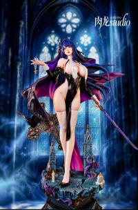 予約 肉龙/RouLong Studio 1/4  Sister Raiden Shogun スタチュー DX16584704L